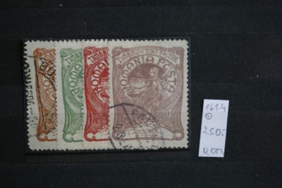 Rumunsko 1906 Mi.161-164 